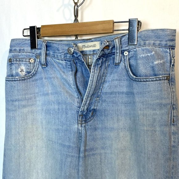Madewell Perfect Summer Jean Light Wash Size 28 - Picture 5 of 12